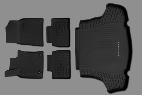 Camry all-weather floor mats, Toyota Camry interior protection, waterproof car mats, mud and sand mats Camry