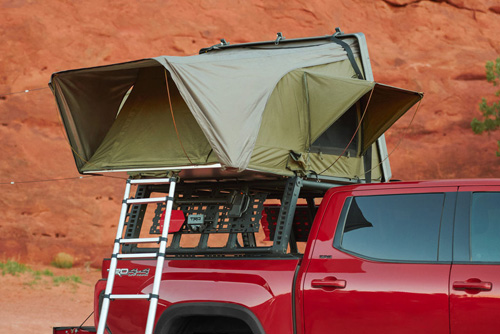 Tundra truck bed tent, Toyota camping tent, overland tent for Tundra, pop-up tent Toyota truck