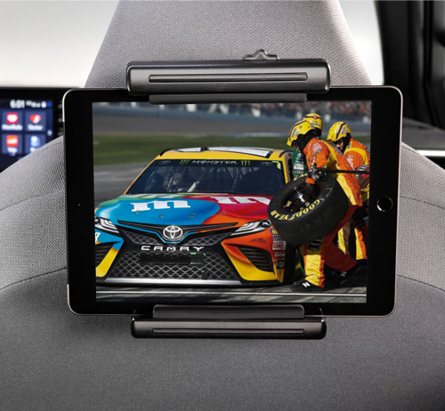 Corolla backseat tablet mount, Toyota tablet holder, car entertainment accessory, road trip kids gear