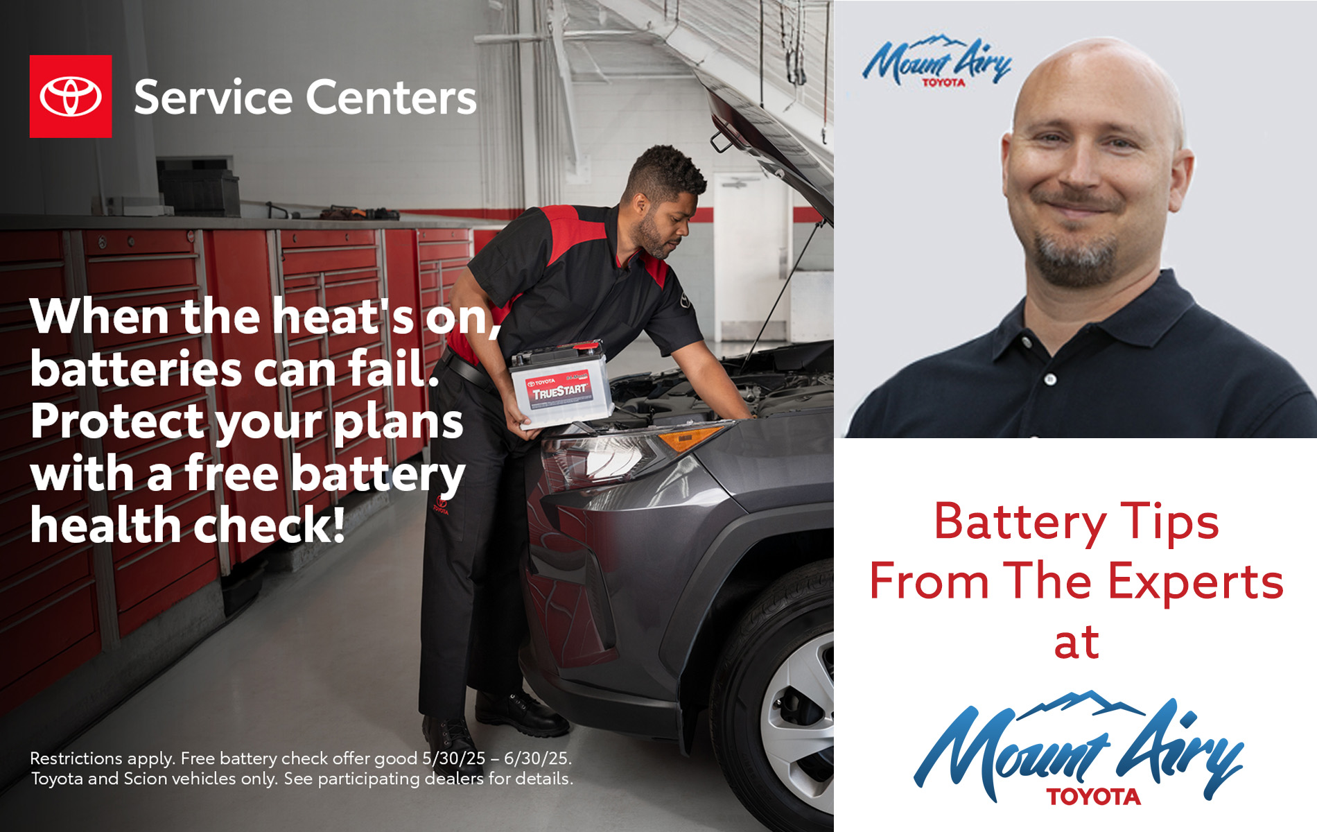 Battery Information from Mount Airy Toyota