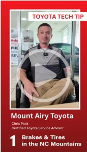 Chris Pack breaks down the must-know facts about brake and tire safety in the mountains of North Carolina.