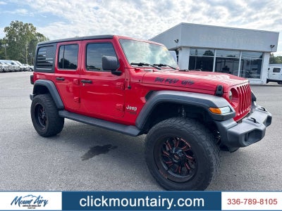 2020 Jeep Wrangler Unlimited Sport S 4x4