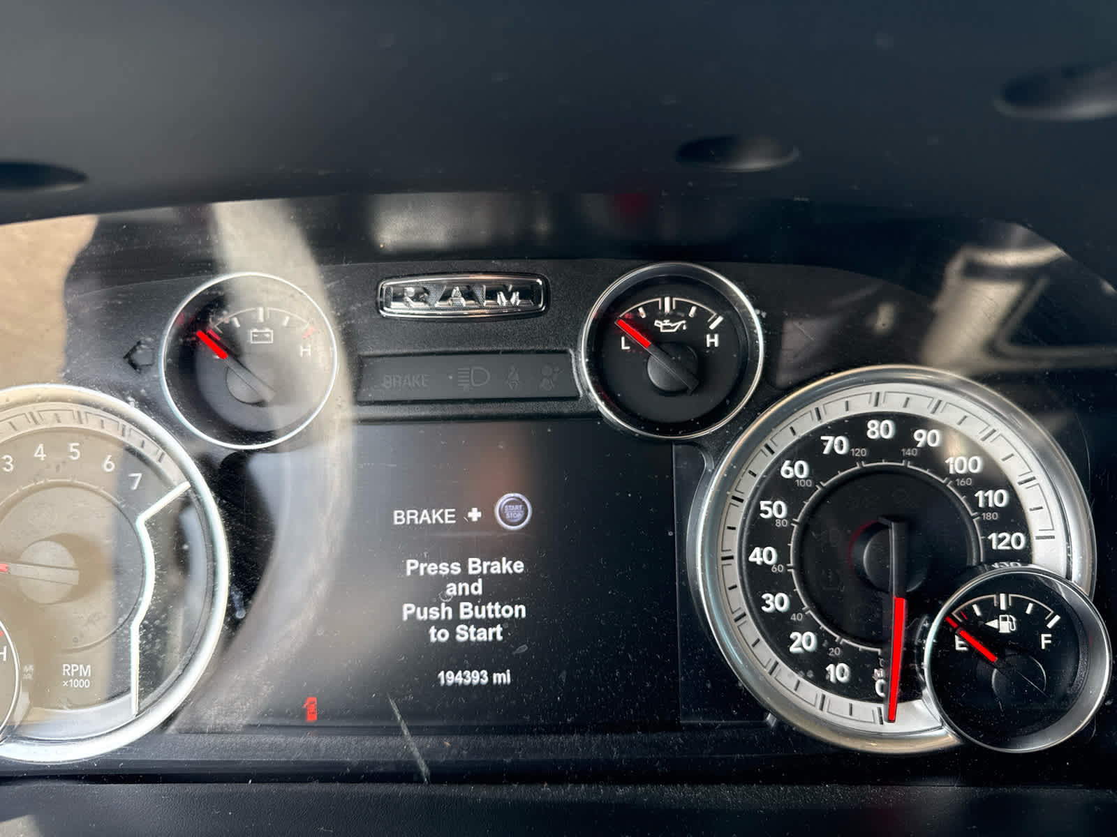 2017 RAM 1500 Night Crew Cab 4x4 5'7' Box