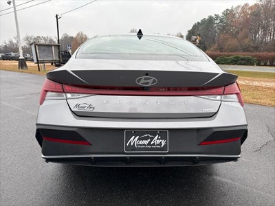 2024 Hyundai Elantra Hybrid Blue