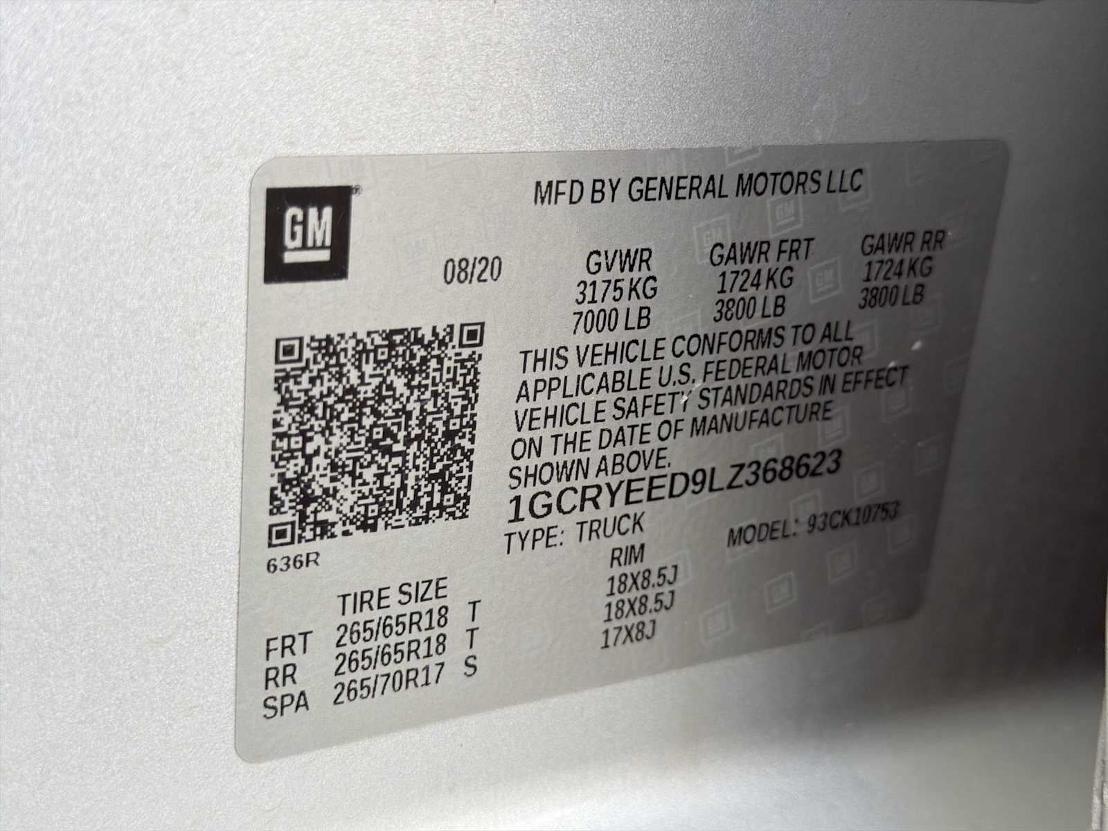 2020 Chevrolet Silverado 1500 RST