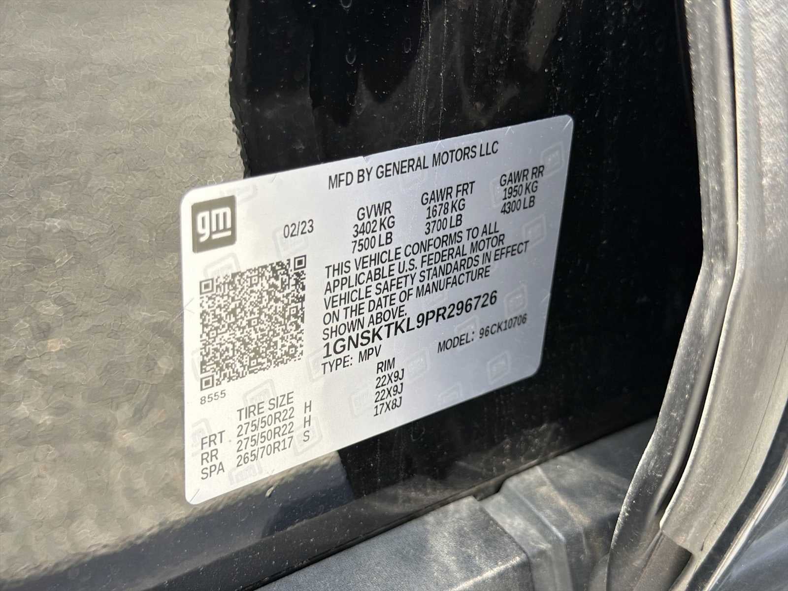 2023 Chevrolet Tahoe High Country